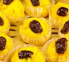 Corn and Red Date Steamed Cake