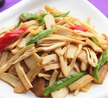 Bamboo Shoots with Pork Strips