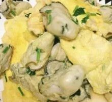Oyster and Egg Stir-Fry