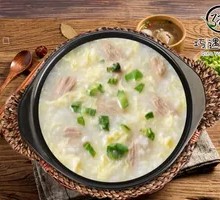 Beef and Egg Congee