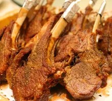 Charcoal-Grilled French Lamb Chops