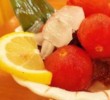Plum and Cherry Tomato Salad