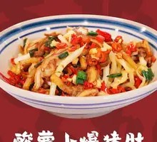 Sour Radish Stir-fried Pig's Tripe