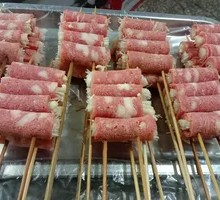 Bacon Wrapped Skewers