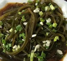 Cold-mixed kelp strands