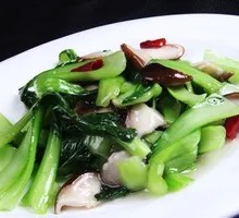 Bamboo Shoots with Greens