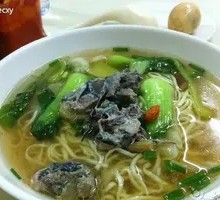 Black Chicken Noodle Soup