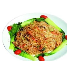 Sausage Egg Fried Noodles