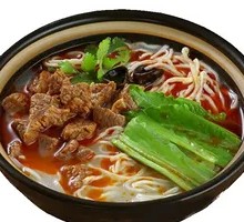 Beef Hot Pot Rice Noodles