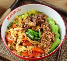 Three-in-One Noodle Dish