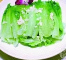 Garlic Dressing Lettuce
