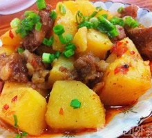 Potato and Pork Rib Stew