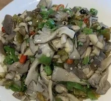 Stir-fried Enoki Mushroom