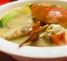 White Crab and Potato Soup
