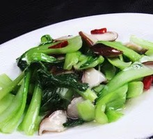 Bamboo Shoots with Greens