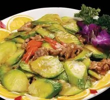 Stir-Fried Pork and Zucchini