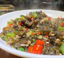 Lichen and Minced Pork