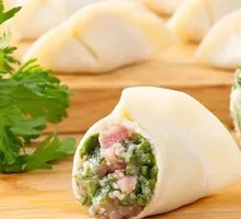 Sheep's Sorrel and Pork Dumplings