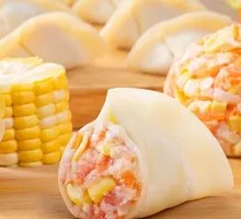 Corn and Pork Dumplings