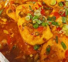Sizzling Tofu with Sauce