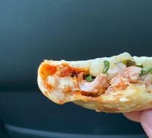 Scallion Pork Flatbread