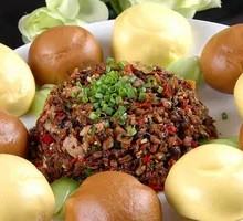 Grandmother's Vegetable Steamed Corn Cake
