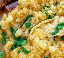 Honeycomb Fried Egg