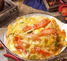 Hong Kong Style Crab Stick Egg Rice