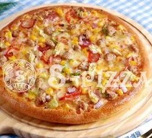Sichuan Style Crispy Pork Pizza