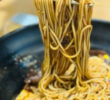 Korean Fried Noodles with Sauce