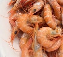 Steamed Live Shrimp