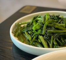 Pork Lard Stir-fried Water Spinach