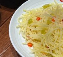 Spicy Pepper and Potato Shreds