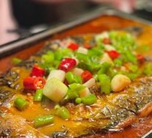 Garlic-Flavored Grilled Fish