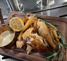Rosemary Butter Roasted Spring Chicken
