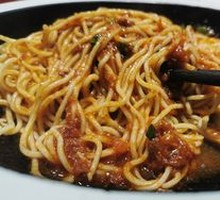 Tomato Beef Sauce Noodles