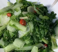 Stir-fried Baby Bok Choy