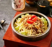 Cheese Beef Stone Pot Rice