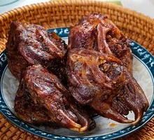 Spicy Braised Rabbit Heads