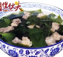 Kelp Sprout and Pork Rib Soup