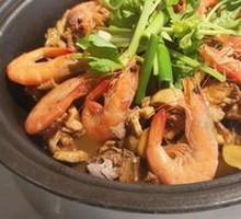 Abalone Chicken Stew with Shrimp