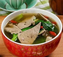 Goji Berry Pork Offal Soup