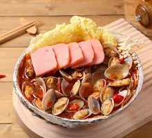 Ham and Clam Noodles