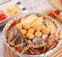 Fish Ball and Clam Noodles