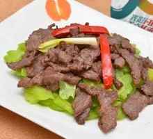 Bitter Melon Stir-Fried Beef Rice