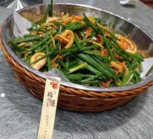 Stir-fried Leek with Shrimp