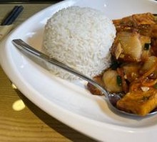 Tofu and Pork Belly Rice