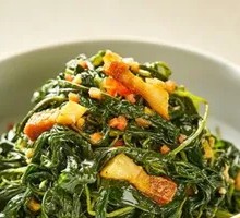 Stir-fried Mustard Greens with Soy Bean Paste
