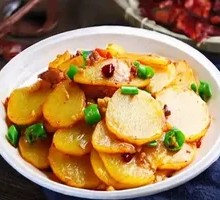 Spicy Potatoes in Dry Pot