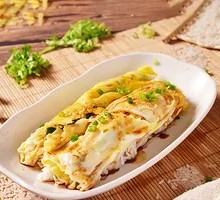 Egg Rice Noodle Roll